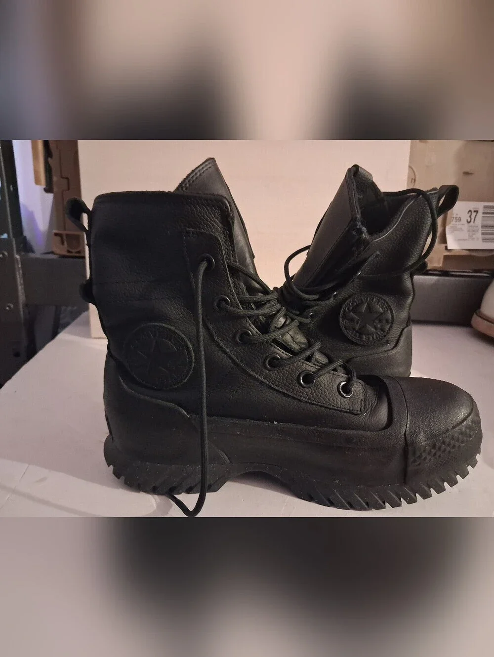 CONVERSE Lugged 2.0 XHi Waterproof Leather Boots A11162C Combat
